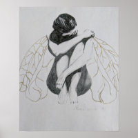 Melancolía, tristeza, depresión, hadas, arte de ha