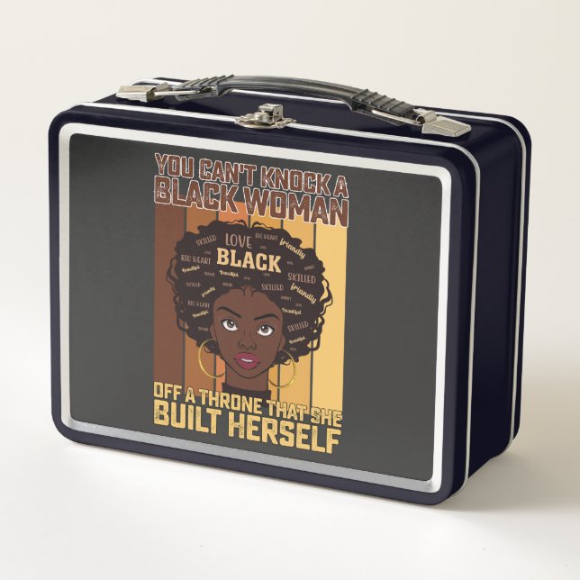 Melanin no puede tocar a una mujer negra (Anverso)