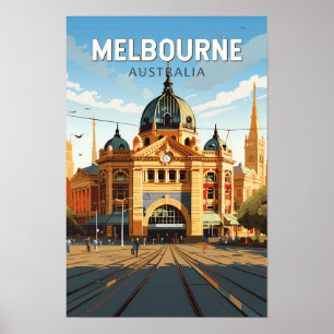 Melbourne Australia Viajes Arte Vintage