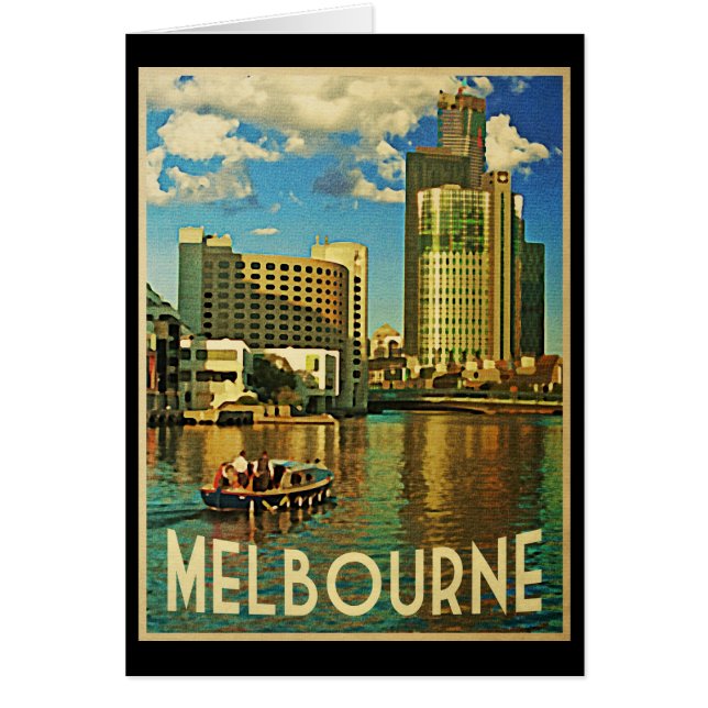 Melbourne Skyline Australia (Frente)