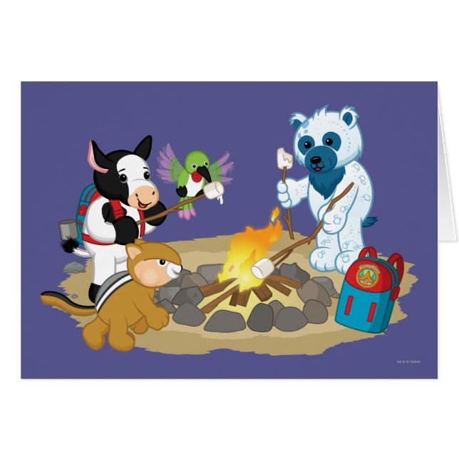 Melcochas 2 de la hoguera de Webkinz el | (Anverso (Horizontal))