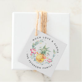 Mele Kalikimaka | Etiquetas de regalo de vacacione