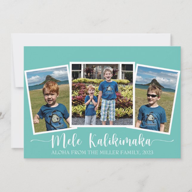 Mele Kalikimaka Feliz Navidad (Anverso)