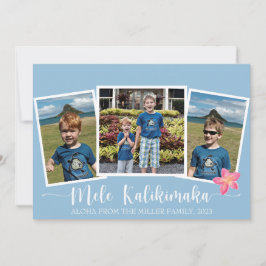 Mele Kalikimaka Feliz Navidad Plumeria