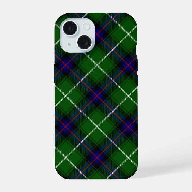 Melocotonería azul tartán de MacDonald (Reverso )