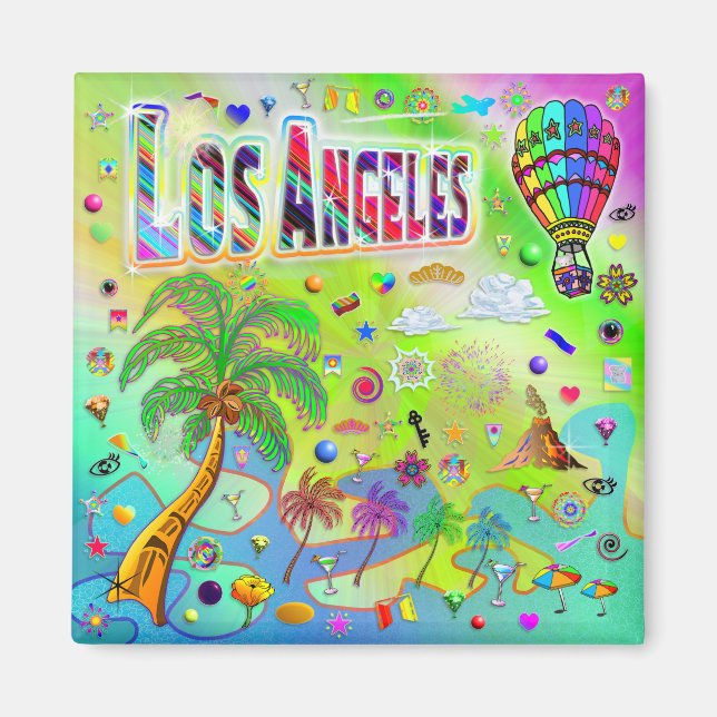 Melodía Atemporal Imán de Los Ángeles (Frente)