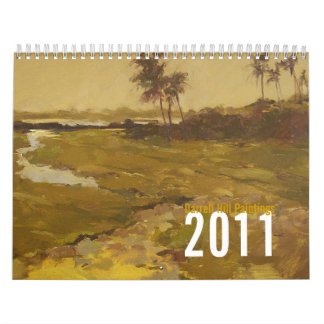 Melodía tropical, calendario de la pintura de la