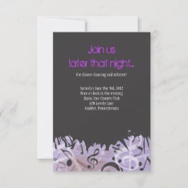 MELODY de la tarjeta Fiesta del bar Bat Mitzvah de