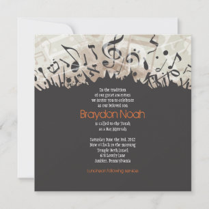 MELODY del Bar TORAH Invitación Mitzvah