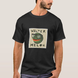 Melón de Gualterio la camiseta del gráfico de la
