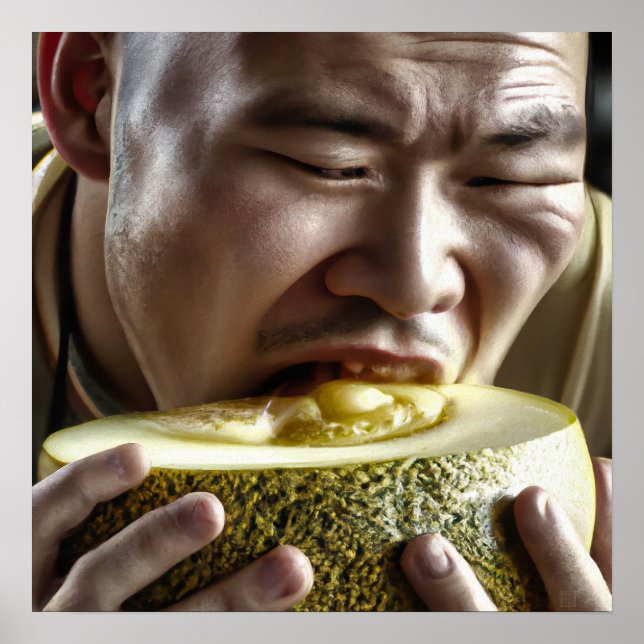Melon Eater II - Impresión de arte de lienzo (Frente)