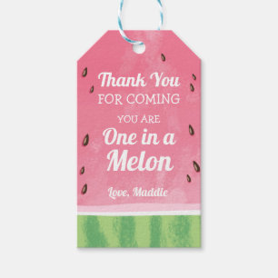 Melon gracias por favorecer a la etiqueta de regal