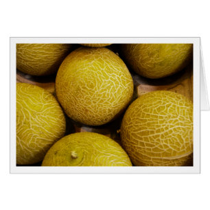 Melones en el mercado callejero de Burough