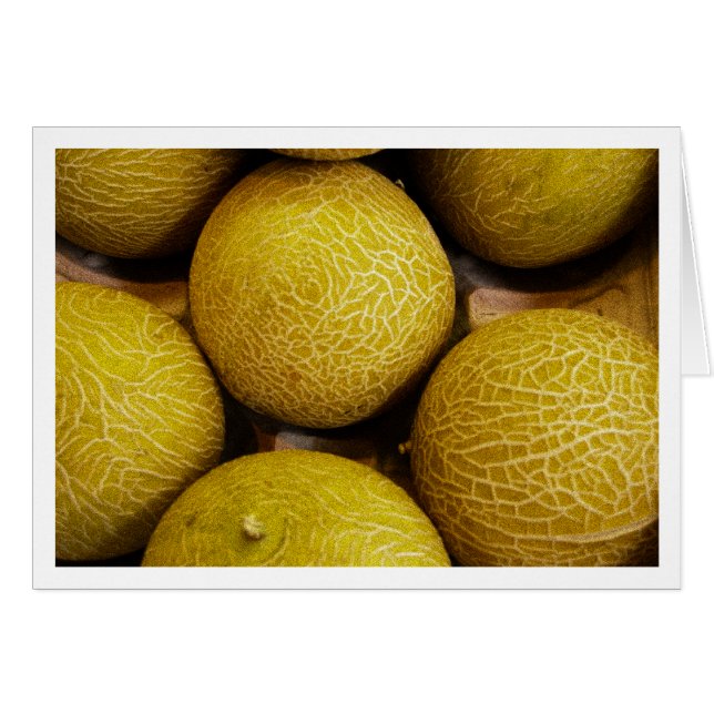 Melones en el mercado callejero de Burough (Anverso (Horizontal))