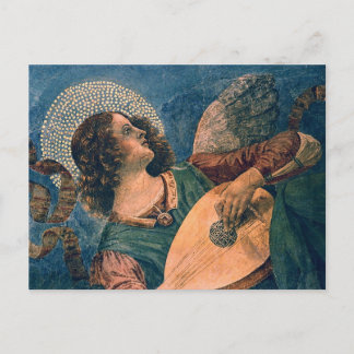 Melozzo da Forli - Ángel tocando el laúd Tarjeta p
