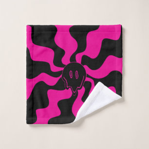 Melt sonriente - Magenta y negro