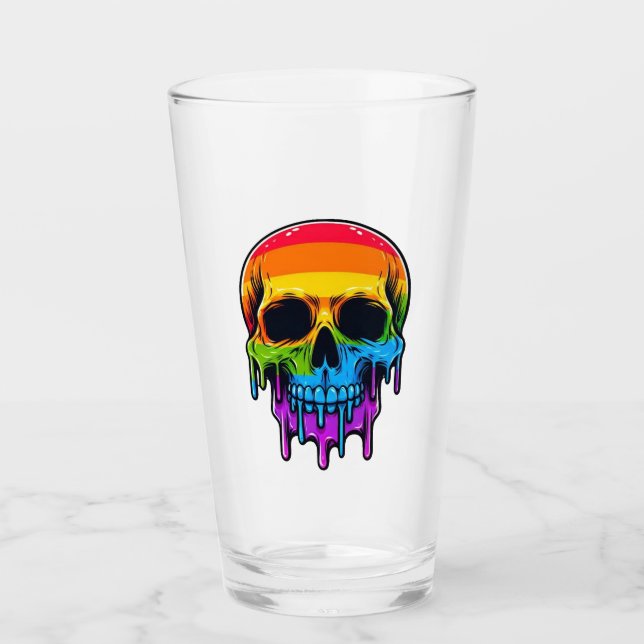 Melthing Rainbow Skull (Anverso)