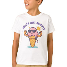 Melty Pero Mighty - Camiseta De Verano De Crema De