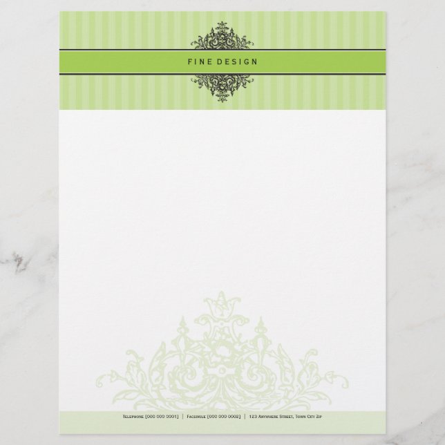 Membrete 096 Susan :: LETTERHEAD - hermoso renacimiento 12 (Anverso)