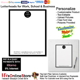 Membrete 12 Business Black Logo Letterhead Business Brand 