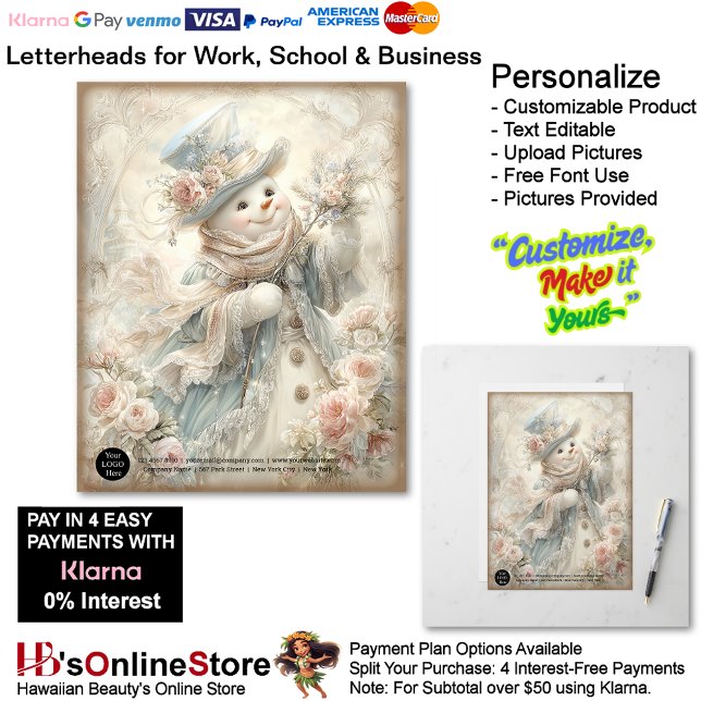 Membrete 15 Victorian Vintage Elegant Charming Classic  (15 Victorian Vintage Elegant Charming Classic Letterhead.)