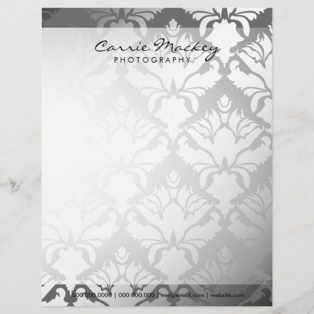 Membrete 311-Damask plata del reflejo el | (Anverso)
