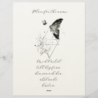 Membrete A thoughtfully designed sympathy card
