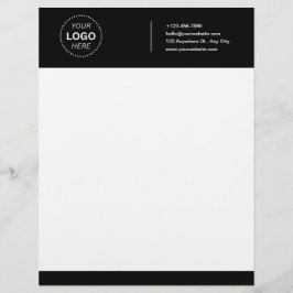 Membrete Abogado profesional mínimo, administración de just