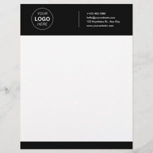 Membrete Abogado profesional mínimo, administración de just