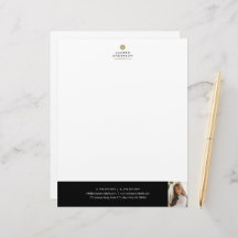 Agente Inmobiliario Moderno Letra Head Stationery