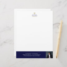 Agente Inmobiliario Moderno Letra Head Stationery