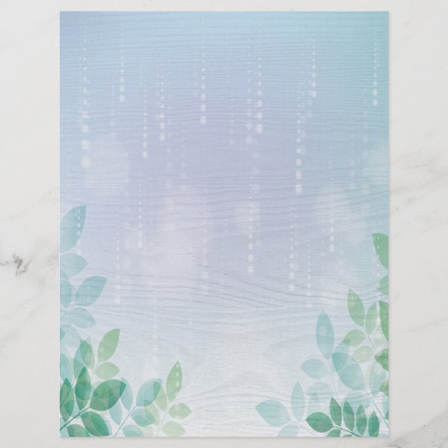 Membrete Agua y vegetación (Anverso)