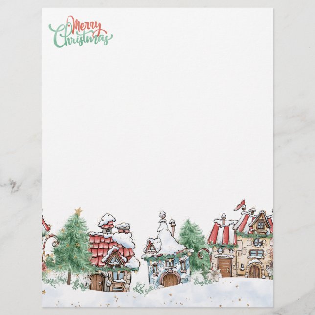 Membrete Aldea Santa navidad (Anverso)