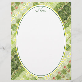 Membrete Amarillo de mantequilla clara