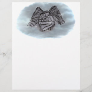 Membrete Angel Eros en el amor