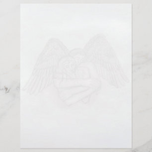 Membrete Angel Eros en el amor