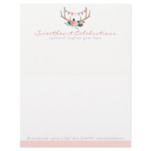 Antillas Florales Boho y Fiesta de Rosas Shabby