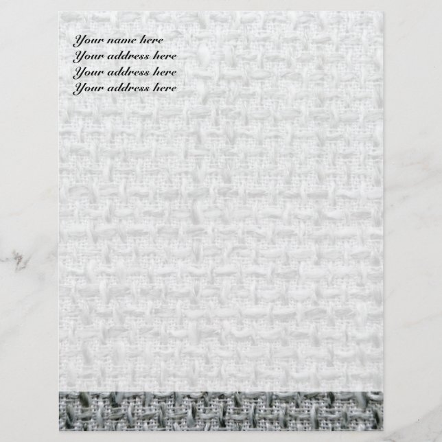 Membrete Arpillera Gris (Anverso)