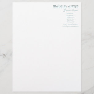 Membrete Artista de maquillaje 1 - Letterhead
