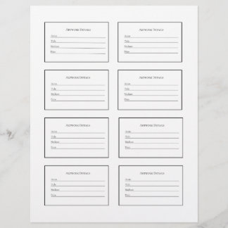 Membrete Artwork Labels for Art Shows and Exhibitions