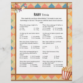 Membrete Baby Circus_ Baby Trivia