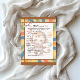 Membrete Baby Circus_ conoce a mamá como mejor juego