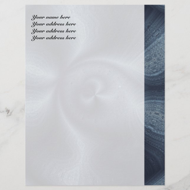 Membrete Baile azul (Anverso)