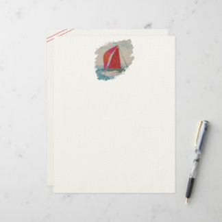 Membrete Barco de vela 5