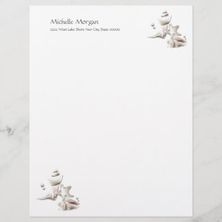 Membrete Beach Ocean Seasheles Personalizado personalizado