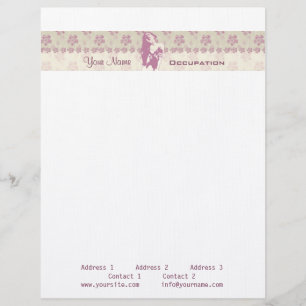 Membrete Berry Blossom - Letterhead