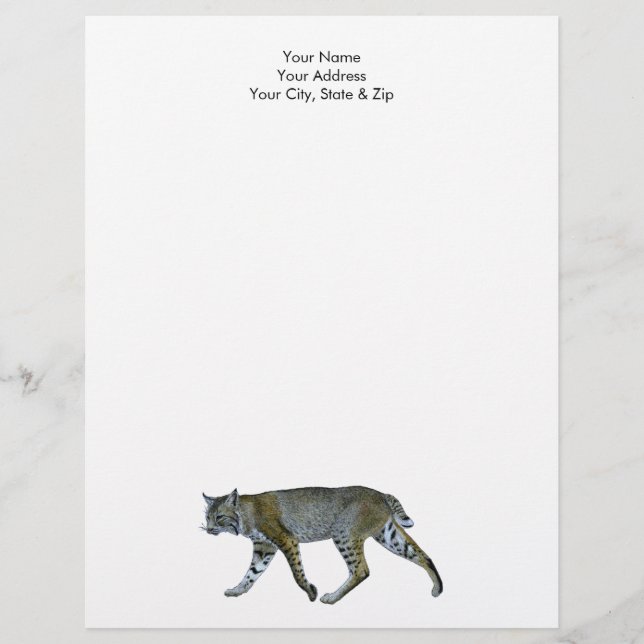 Membrete Bobcat (Anverso)