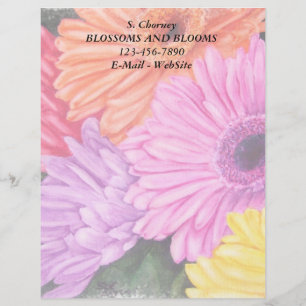 MEMBRETE BRILLIANT GERBERS PERSONALIZABLE LETTERHEAD