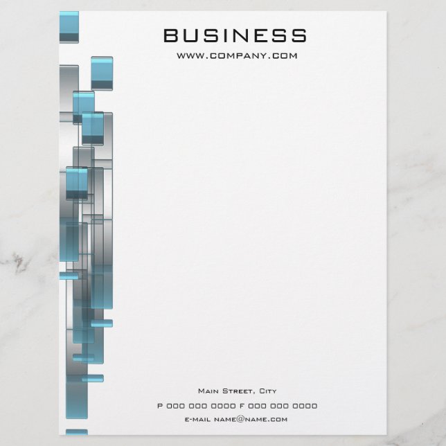 Membrete business_blue_letter (Anverso)