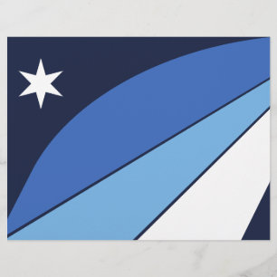 Membrete Cabezal con bandera de Columbia, Carolina del Sur